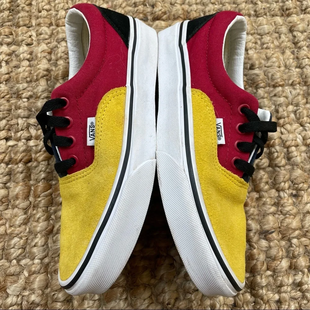 Vans Suede Canvas Colorblock Shoes size 6.5 - Picture 3 of 8
